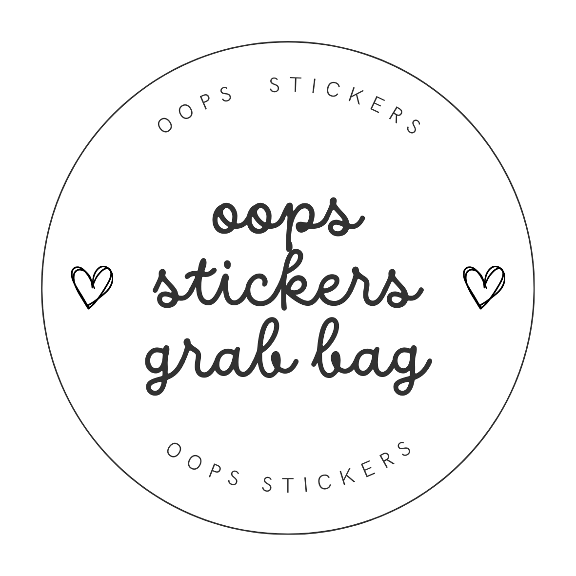 Oops Stickers Grab Bag