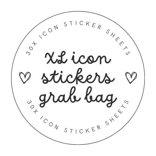 XL Icon Stickers Grab Bag