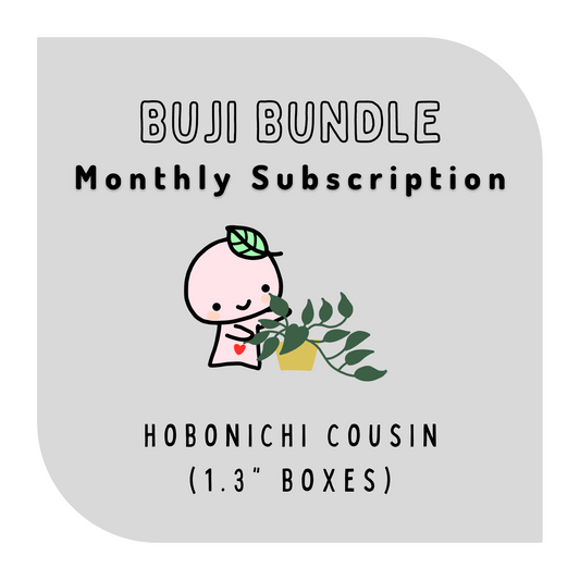 Buji Bundle Subscription | Hobonichi Cousin | CWKIT