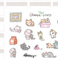 BUJI 508 | All the Happy Kittens | Hand Drawn Planner Stickers