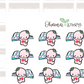 BUJI 060 | Transit Subway | Hand Drawn Planner Stickers