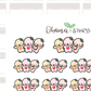 BUJI 067 | Hang Out With Friends | Hand Drawn Planner Stickers
