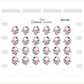 BUJI 070 | Ballet With Tutu | Hand Drawn Planner Stickers