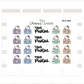 BUJI 200 | Picture Taking / Photoshoot | Hand Drawn Planner Stickers