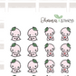BUJI 258 | Zombie | Hand Drawn Planner Stickers