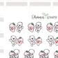 BUJI 303 | Friends, BFF | Hand Drawn Planner Stickers
