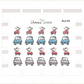BUJI 313 | Road Rage | Hand Drawn Planner Stickers