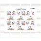 BUJI 353 | Yay Off Work | Hand Drawn Planner Stickers