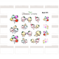 BUJI 373 | Celebrate Good Times | Hand Drawn Planner Stickers
