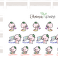 BUJI 442 | Daily Tasks | Hand Drawn Planner Stickers