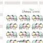 BUJI 482 | Hang out with Floppy | Hand Drawn Planner Stickers
