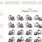 BUJI 484 | Panda | Hand Drawn Planner Stickers