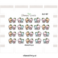 BUJI 487 | Take a Stroll with Friends | Hand Drawn Planner Stickers