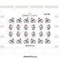 BUJI 490 | Dentist | Hand Drawn Planner Stickers