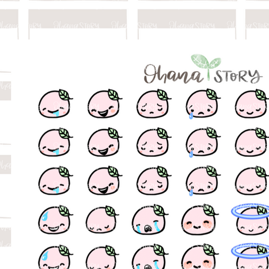 BUMOJI 2 | Various Emotions II | Hand Drawn Planner Stickers