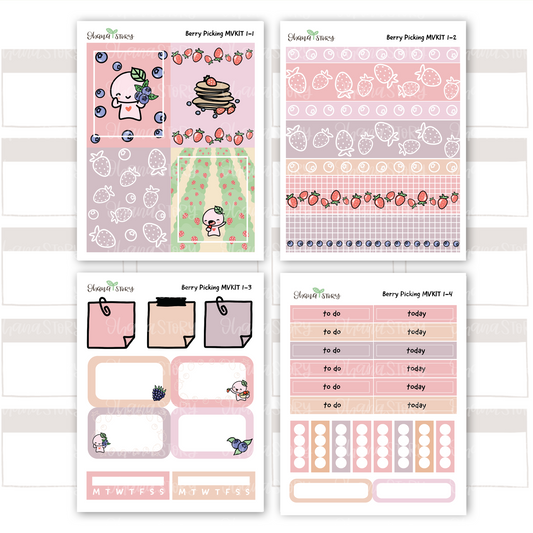 KIT 1 | MVKIT 1 | Vertical Planner | Mini Kit | Berry Picking