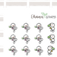 SNOMI 022 | Payday! | Hand Drawn Planner Stickers